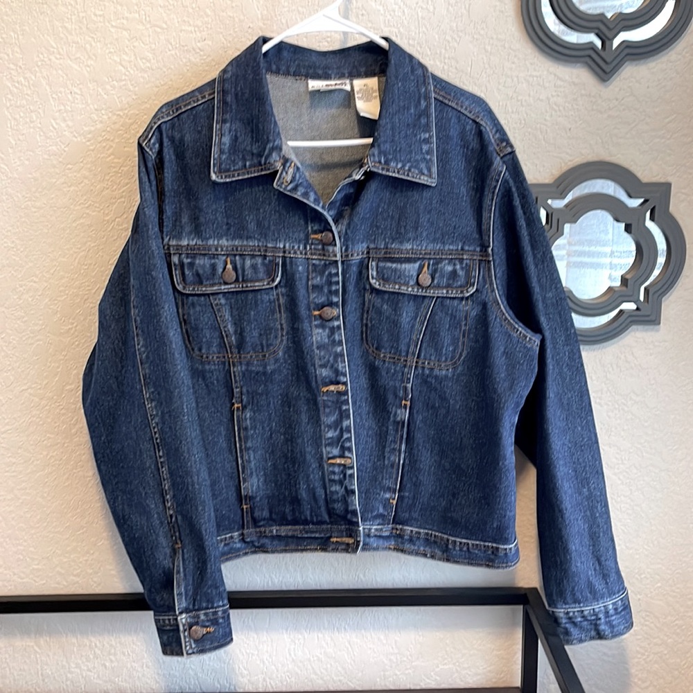 Vintage 1980’s Bill Blass Denim Jacket - XL